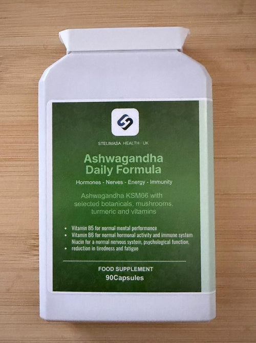 Ashwagandha Daily Formula with KSM66, 90 capsules — front of pack