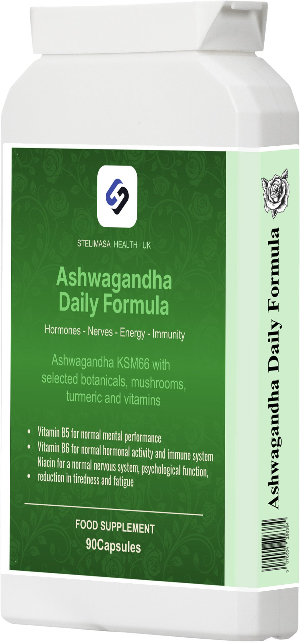 Ashwagandha Daily Formula — angled view